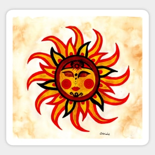 Sun mandala Sticker